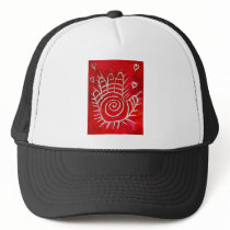 Hamsa / Healing Hand / Hand of Fatima Mesh Hat