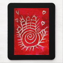 Hamsa / Healing Hand / Hand of Fatima Mousepads