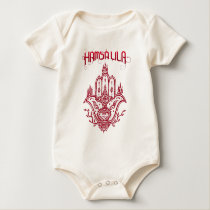 HAMSA LILA organic onesie t-shirts