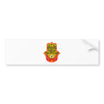 Hamsa - Magic Hamsa Bumper Sticker