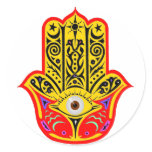 Hamsa - Magic Hamsa Round Stickers