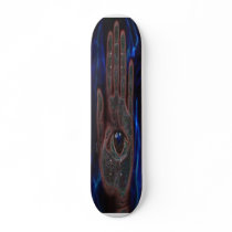 Hamsa (Protection from the Evil Eye) Skateboard