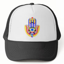 Hamsa - very colorful hats by WhenInRoma Hamsa - very colorful hats