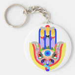 Hamsa - very colorful keychains