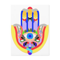 Hamsa - very colorful post cards