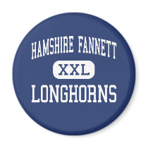 Hamshire Fannett Longhorns Middle Beaumont Refrigerator Magnet