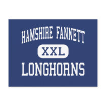 Hamshire Fannett Longhorns Middle Beaumont Post Card