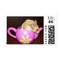 hamster and teapot stamps