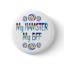 Hamster BFF Pinback Buttons