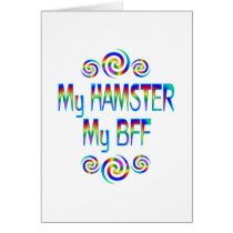 Hamster BFF Greeting Card