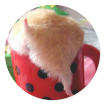 Hamster butt stickers
