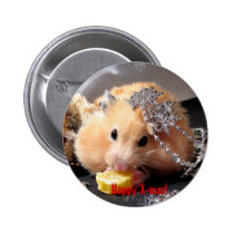 Hamster Happy X-mas! buttons