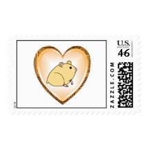 Hamster Heart Postage