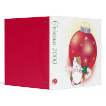 Hamster Holidays - Christmas 2009 binders by RankinOriginals Hamster Holidays - Christmas 2009 binders