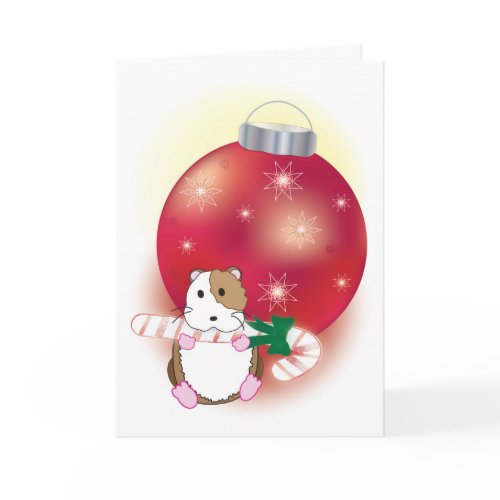 Hamster-iffic Christmas card