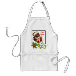 Hamster in a sled aprons