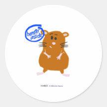 Hamster Inside Stickers