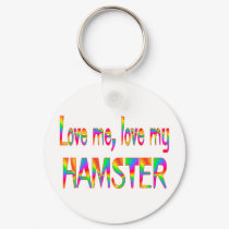 Hamster Love keychains by AllPetsStore Hamster Love keychains