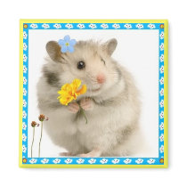 hamster refrigerator magnet