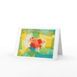 Hamster Makes Me Happy. Card