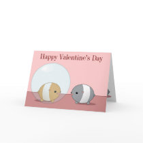 Hamster Valentine's Day Card