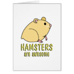 Hamsters are Awesome Cards