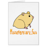 Hamsters are Fun cards