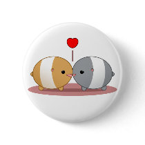 hamsters in love buttons