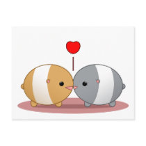 hamsters in love postcards by Swazzle hamsters in love postcards
