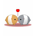 hamsters in love t-shirts by Swazzle hamsters in love t-shirts