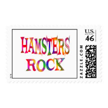 Hamsters Rock Stamps