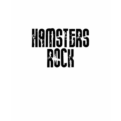 Hamsters Rock Tee Shirt by dustin1175