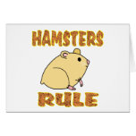 HAMSTERS RULE cards