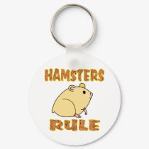 HAMSTERS RULE keychains by AllPetsStore HAMSTERS RULE keychains