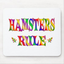 HAMSTERS RULE MOUSE PAD