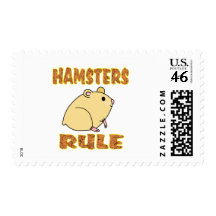 HAMSTERS RULE STAMP