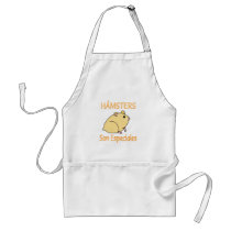 Hamsters Son Especiales aprons
