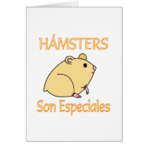 Hamsters Son Especiales cards
