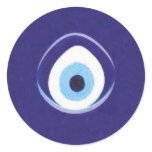 Hamza to the Evil Eye Round Stickers