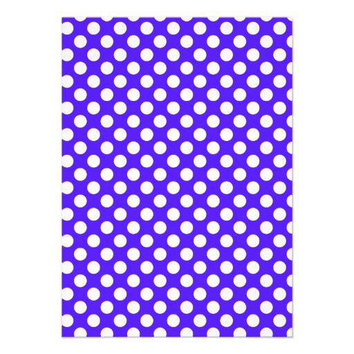 Han Purple Polka Dots; Chalkboard Personalized Announcement