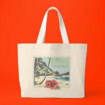 Hanalei Bay Hawaii Watercolor bags