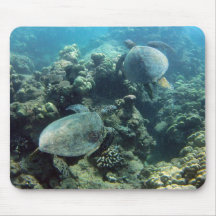 HANAUMA BAY HAWAII - Hawaii Sea Turtle Mousepad