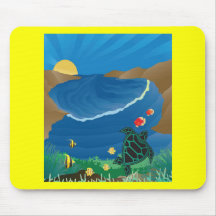 Hanauma Bay Hawaii Mouse Pad