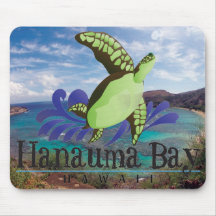 Hanauma Bay Hawaii Mouse Pads