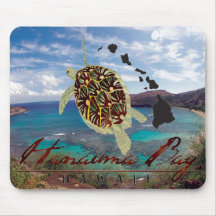 Hanauma Bay Hawaii Mouse Pads