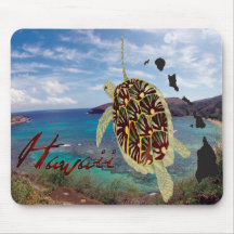 Hanauma Bay Hawaii Mouse Pads