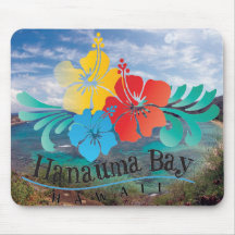 Hanauma Bay Hawaii Mouse Pads