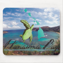 Hanauma Bay Hawaii Mousepads