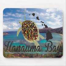 Hanauma Bay Hawaii Mousepads