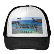 Hanauma Bay Hawaii Tuckers Cap Mesh Hat